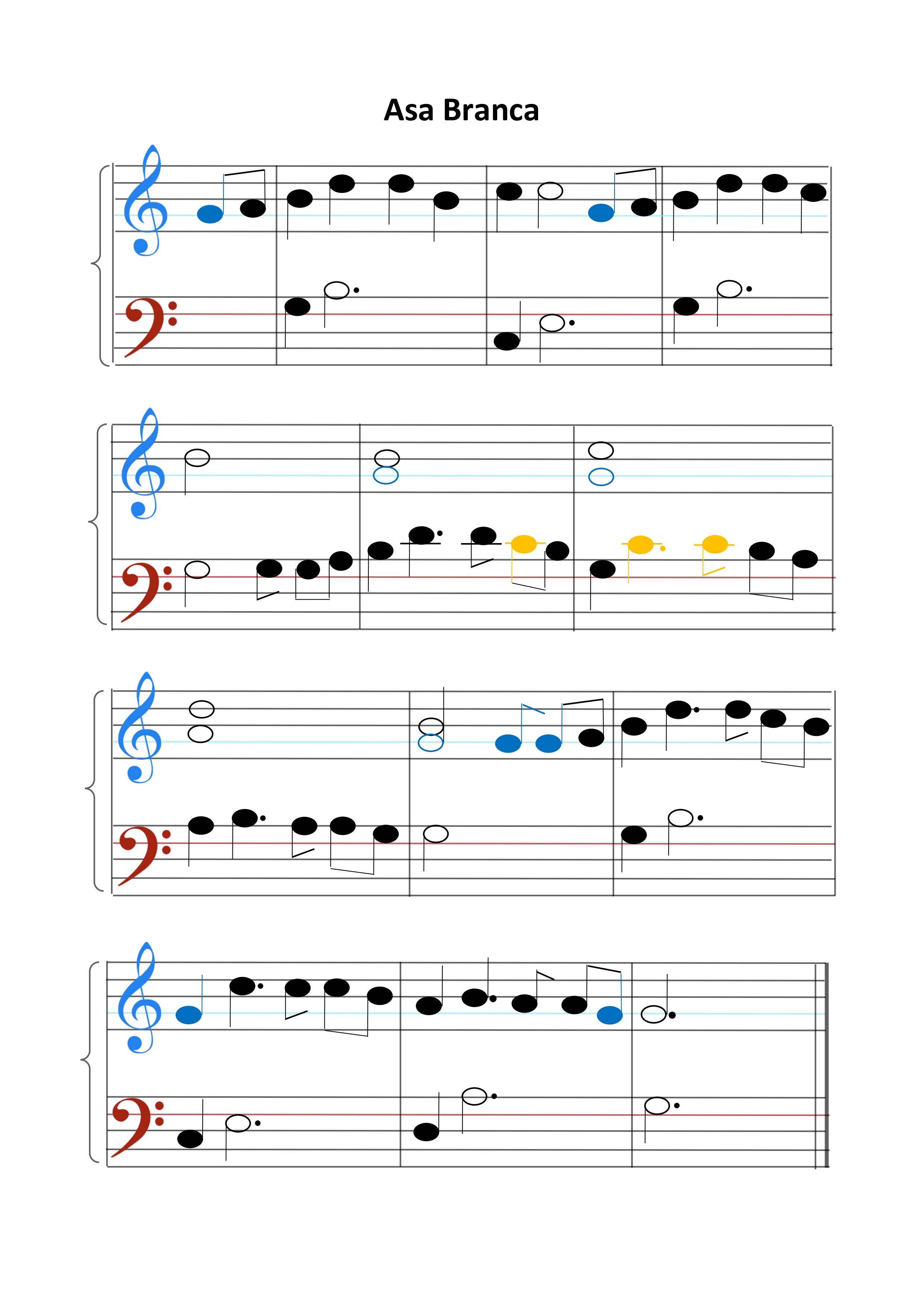 Asa Branca - Partitura Final Tradicional